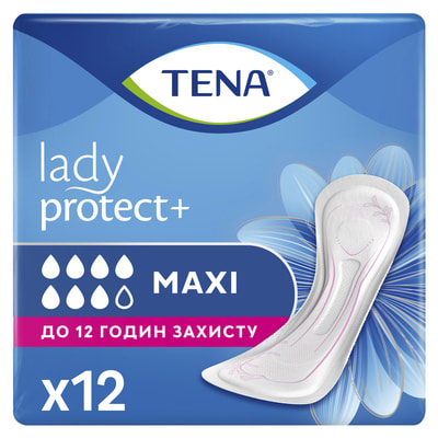 Урологічні прокладки для жінок TENA Lady Maxi 12